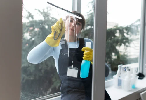 Nettoyage de vitres intérieures et extérieures à Péchabou